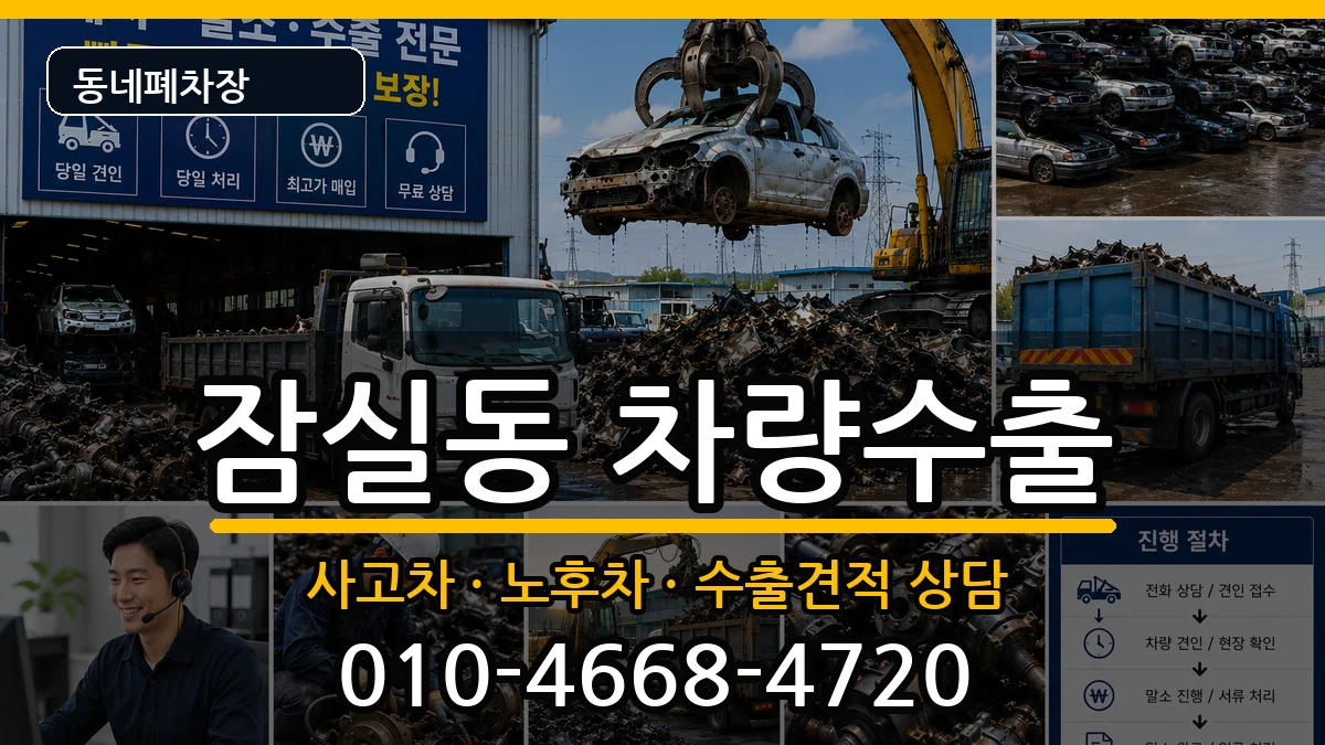 서울특별시송파구잠실동 차량수출 서울특별시송파구잠실동 차량수출 차량 처리 안내 이미지 2