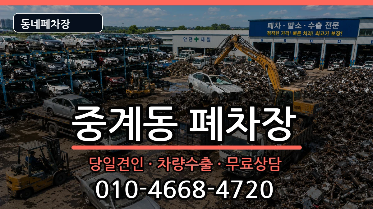 서울특별시노원구중계동 폐차 차량 처리 안내 이미지 2