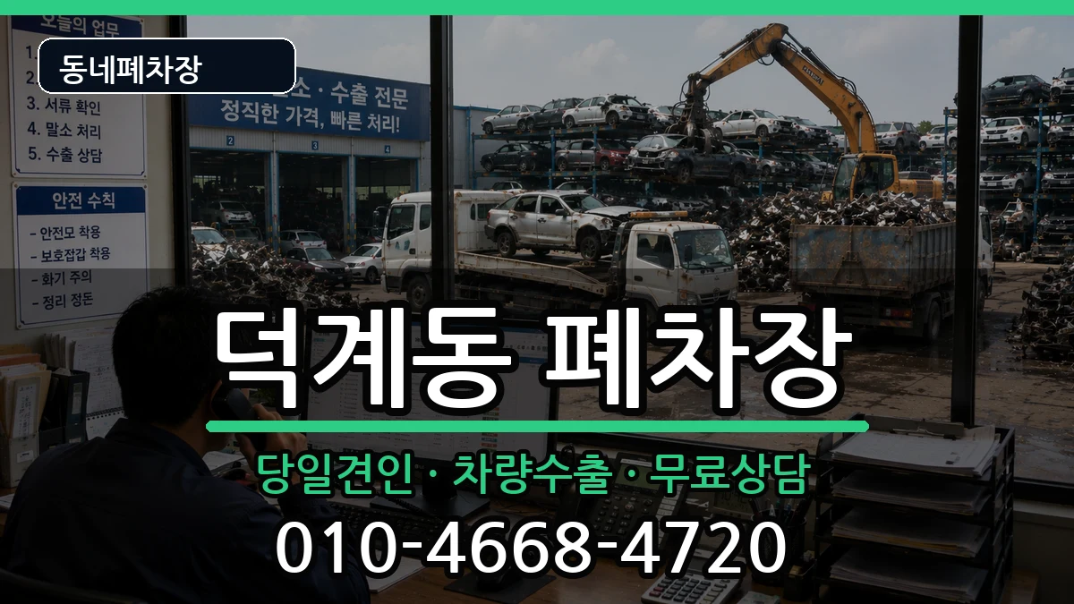 경상남도양산시덕계동 폐차 경상남도양산시덕계동 폐차 차량 처리 안내 이미지 2