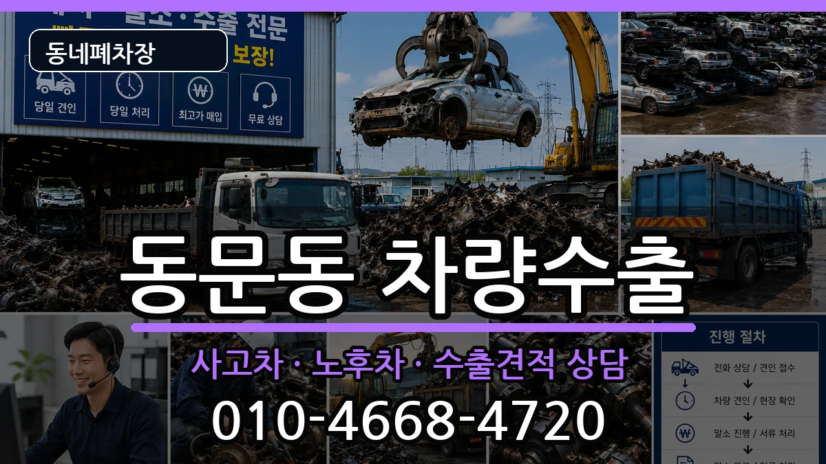전라남도여수시동문동 차량수출 전라남도여수시동문동 차량수출 차량 처리 안내 이미지 1