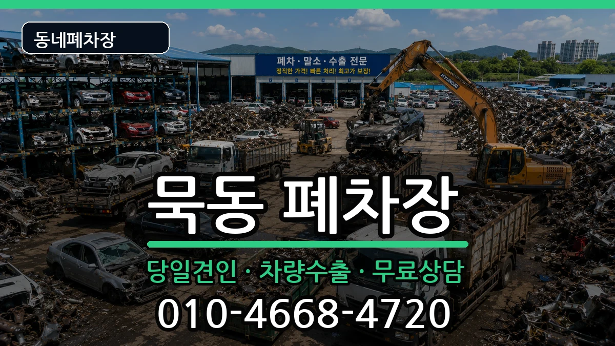 서울특별시중랑구묵동 폐차 서울특별시중랑구묵동 폐차 차량 처리 안내 이미지 2