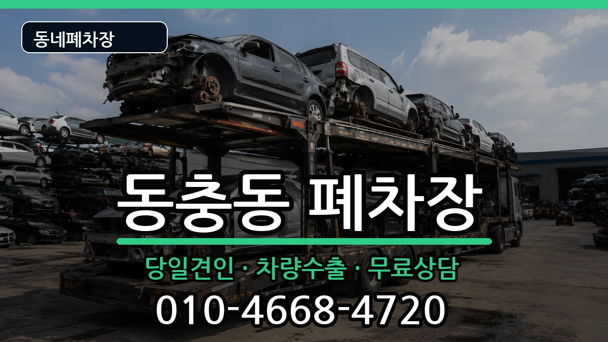 전북특별자치도남원시동충동  폐차 FAQ형
