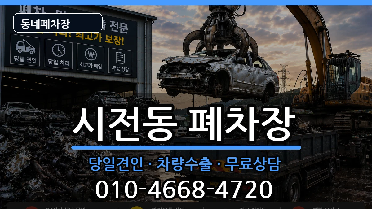 전라남도여수시시전동  폐차 FAQ형