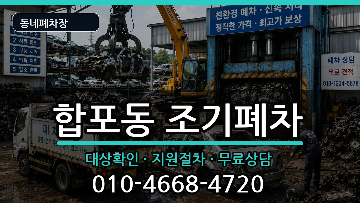 경상남도창원시마산합포구합포동 조기폐차 차량 처리 안내 이미지 2