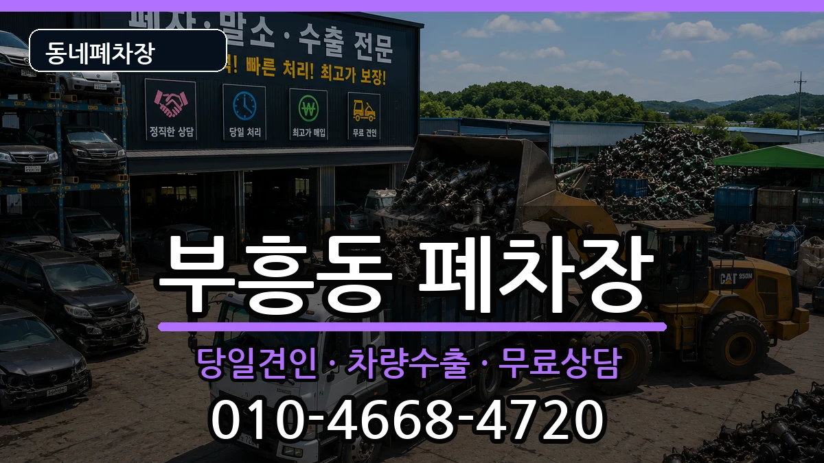 전라남도목포시부흥동 폐차 차량 처리 안내 이미지 2