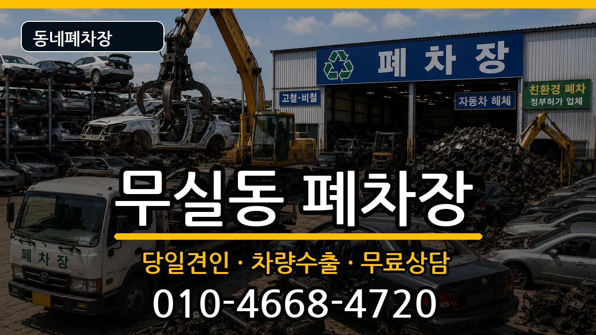 강원특별자치도원주시무실동  폐차 정보형