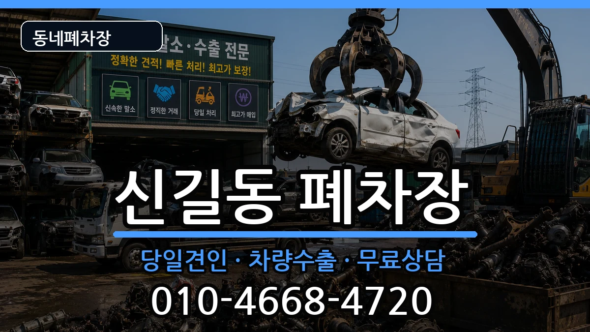 서울특별시영등포구신길동 폐차 차량 처리 안내 이미지 1