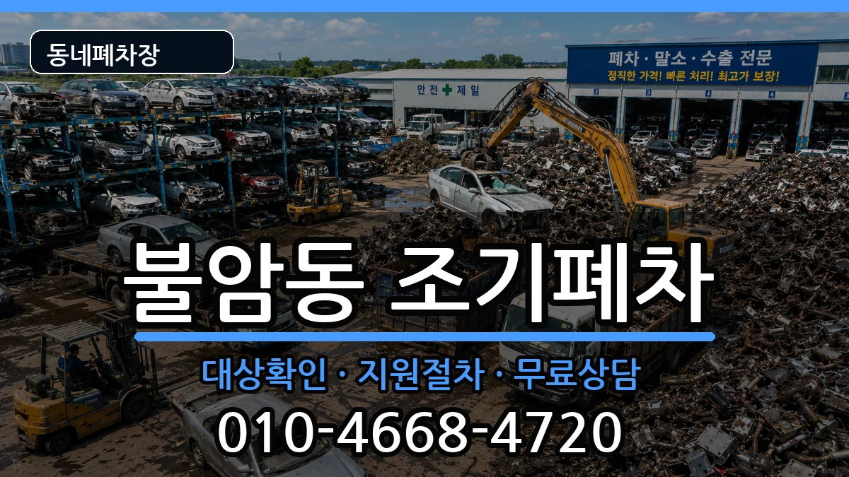경상남도김해시불암동 조기폐차 차량 처리 안내 이미지 2