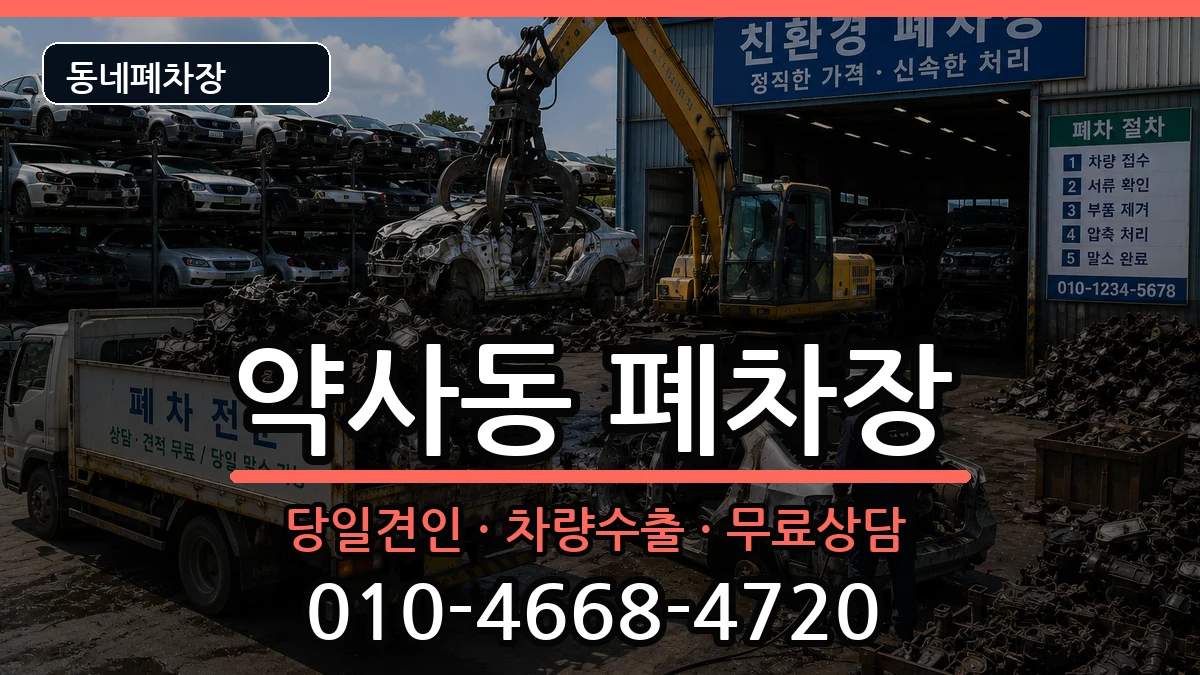 울산광역시중구약사동  폐차 지역형