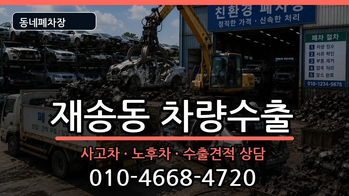 부산광역시해운대구재송동  차량수출 주의사항형