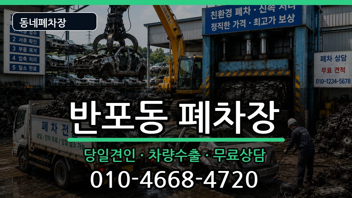 서울특별시서초구반포동 폐차 차량 처리 안내 이미지 3