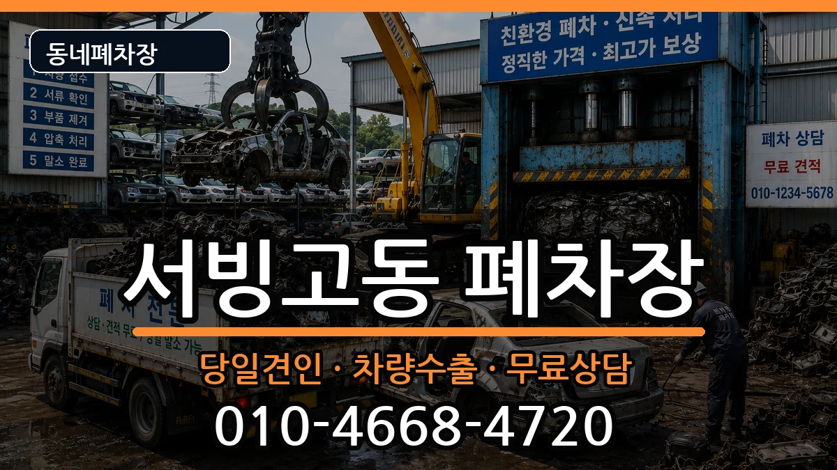 서울특별시용산구서빙고동 폐차 서울특별시용산구서빙고동 폐차 차량 처리 안내 이미지 2