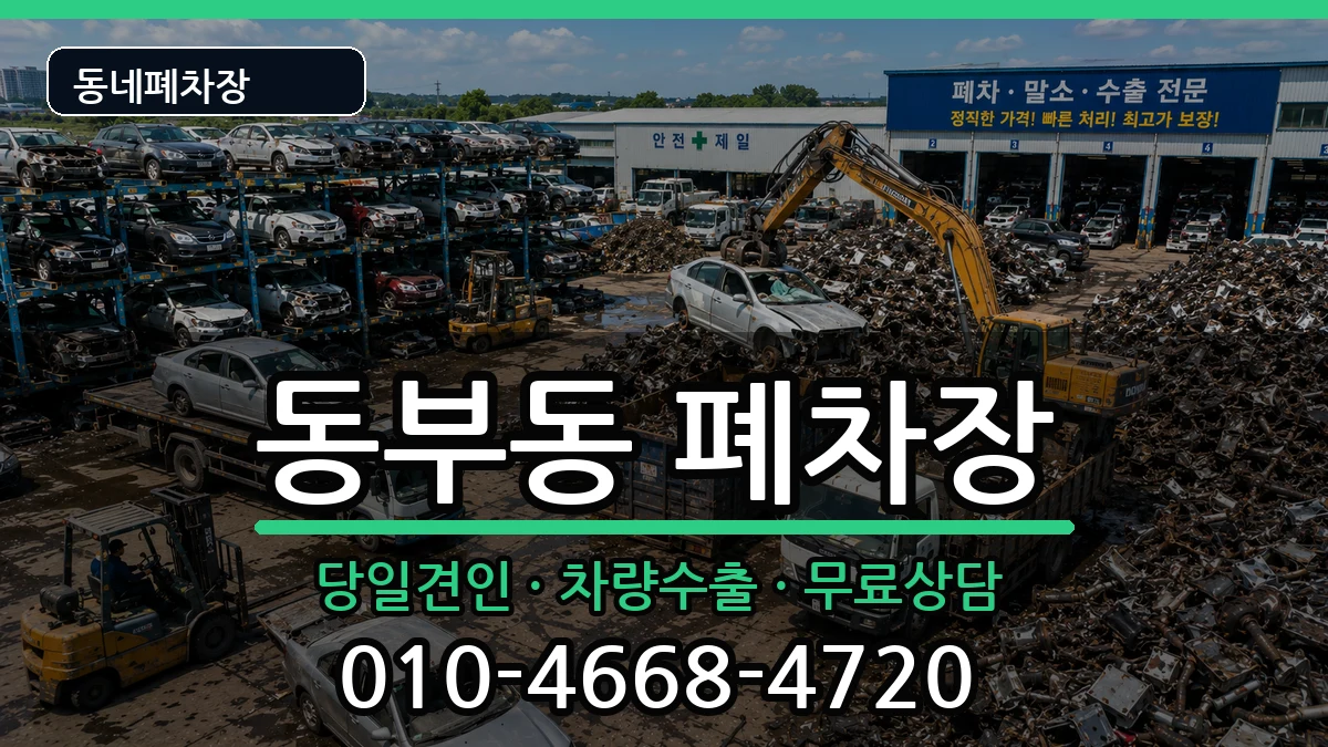 경기도용인시처인구동부동 폐차 경기도용인시처인구동부동 폐차 차량 처리 안내 이미지 2