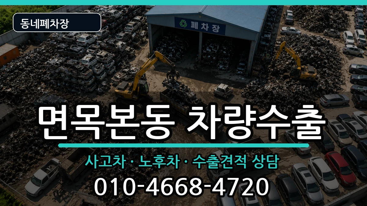 서울특별시중랑구면목본동 차량수출 서울특별시중랑구면목본동 차량수출 차량 처리 안내 이미지 2
