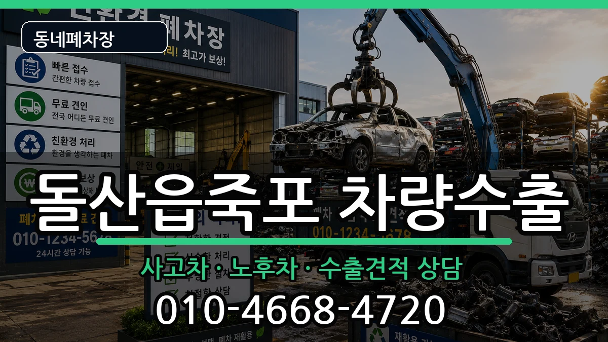 전라남도여수시돌산읍죽포 차량수출 차량 처리 안내 이미지 3