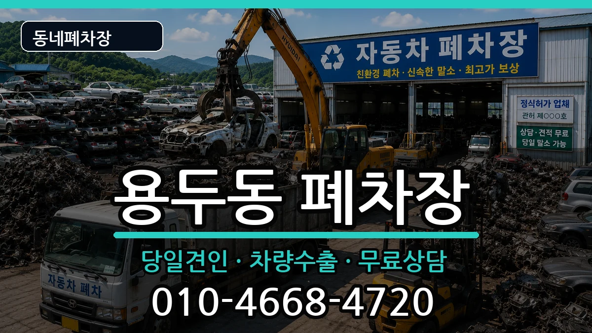 서울특별시동대문구용두동 폐차 차량 처리 안내 이미지 2