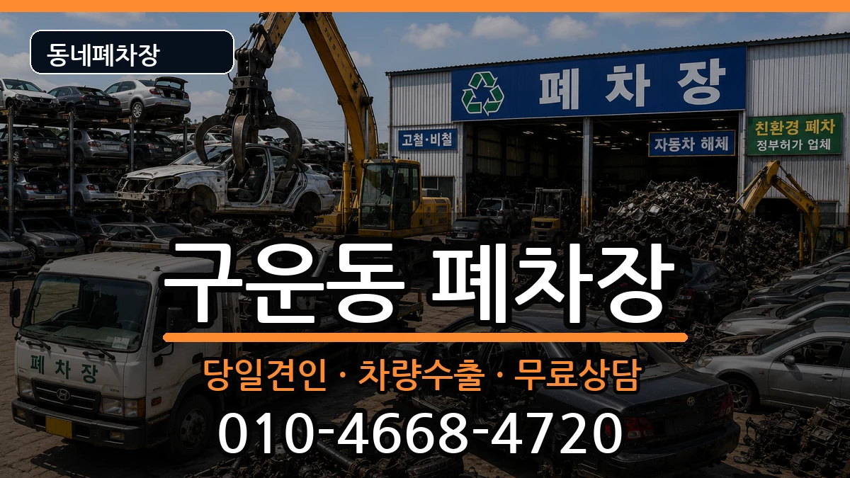 경기도수원시권선구구운동 폐차 경기도수원시권선구구운동 폐차 차량 처리 안내 이미지 2