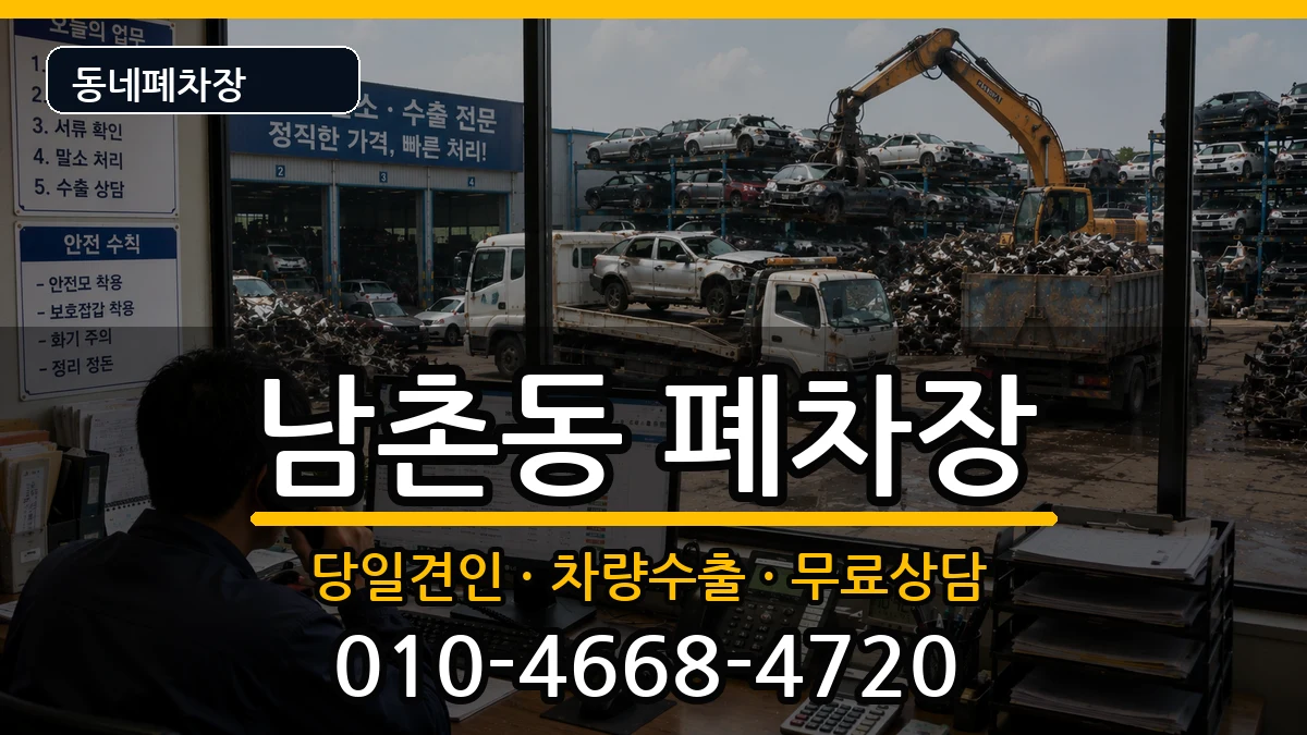 경기도오산시남촌동 폐차 경기도오산시남촌동 폐차 차량 처리 안내 이미지 3