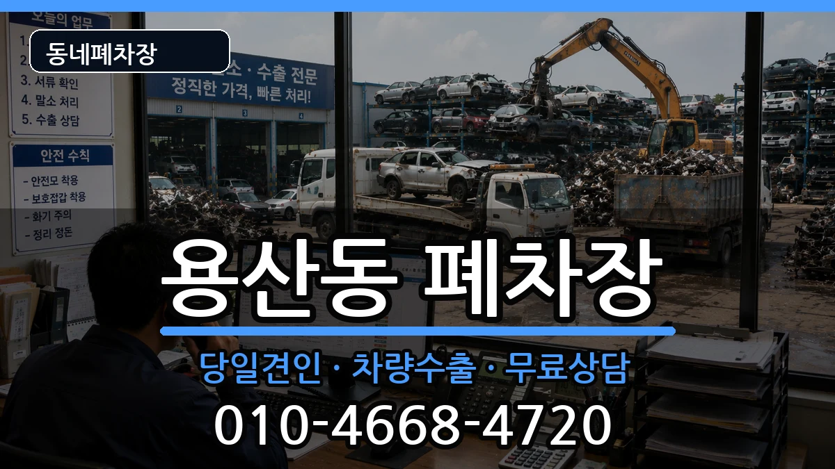 충청북도충주시용산동 폐차 충청북도충주시용산동 폐차 차량 처리 안내 이미지 2