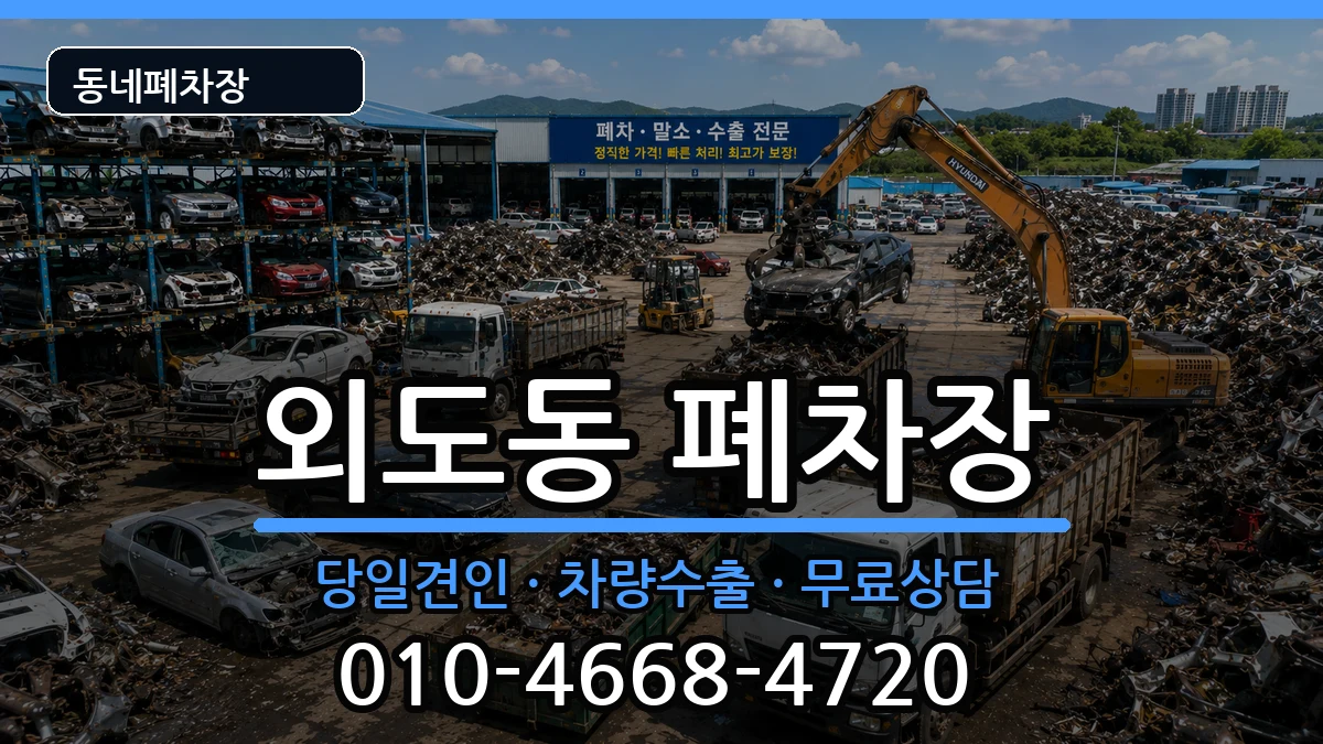 제주특별자치도제주시외도동 폐차 제주특별자치도제주시외도동 폐차 차량 처리 안내 이미지 3