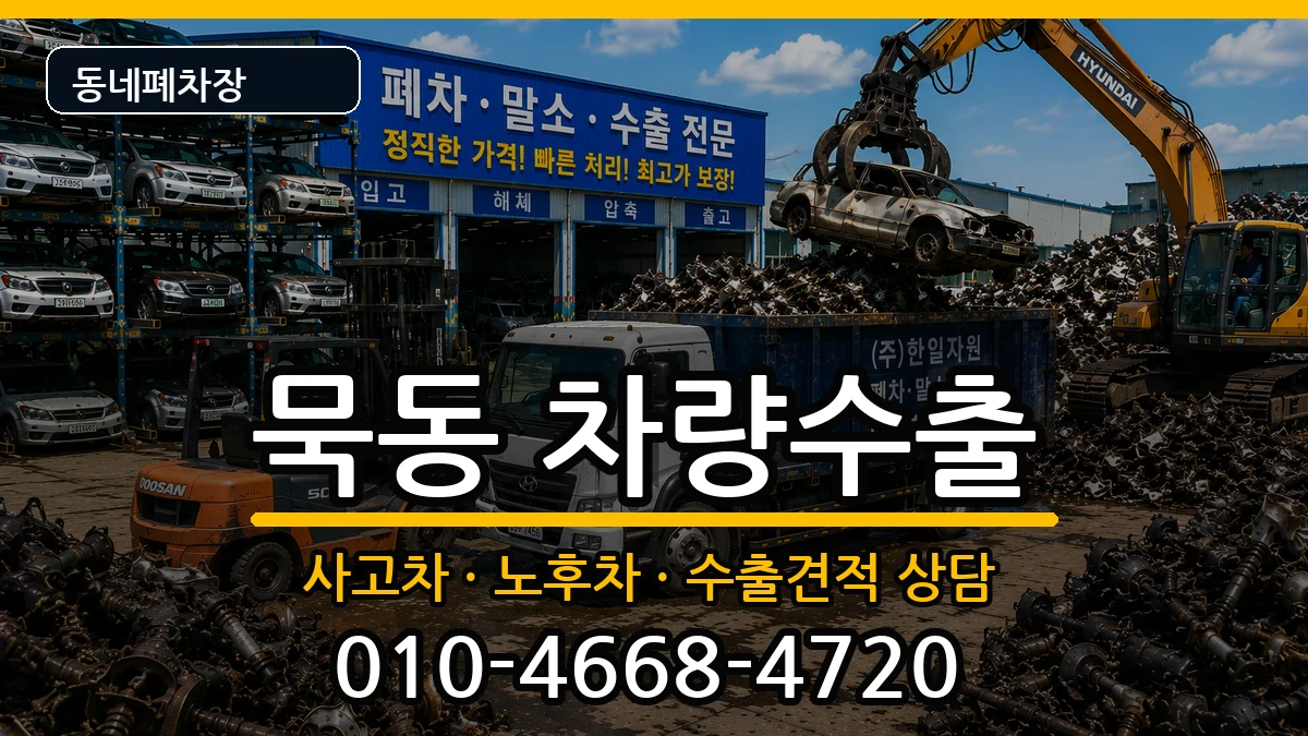 서울특별시중랑구묵동  차량수출 주의사항형