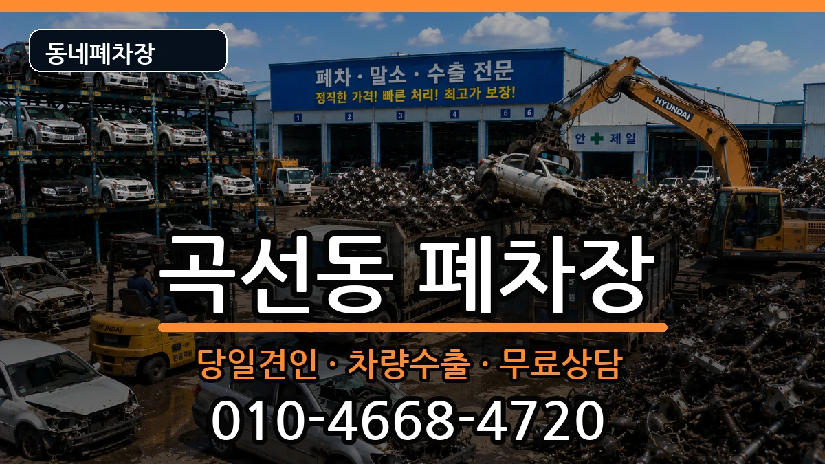 경기도수원시권선구곡선동 폐차 경기도수원시권선구곡선동 폐차 차량 처리 안내 이미지 1