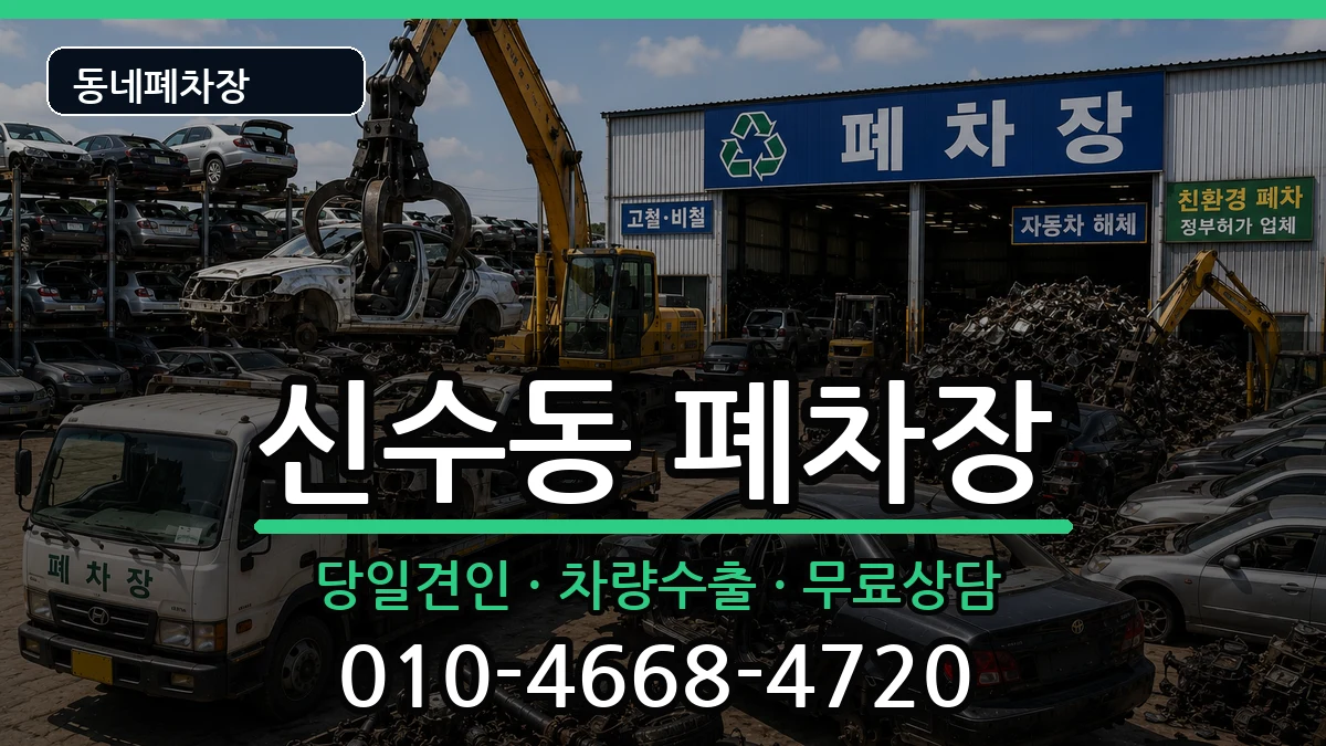 서울특별시마포구신수동 폐차 차량 처리 안내 이미지 3