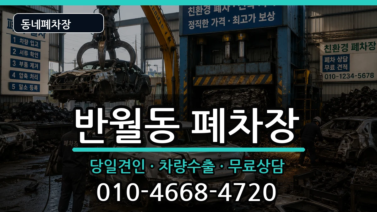 경기도안산시상록구반월동 폐차 경기도안산시상록구반월동 폐차 차량 처리 안내 이미지 2