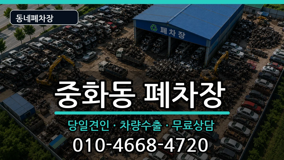 서울특별시중랑구중화동 폐차 차량 처리 안내 이미지 2