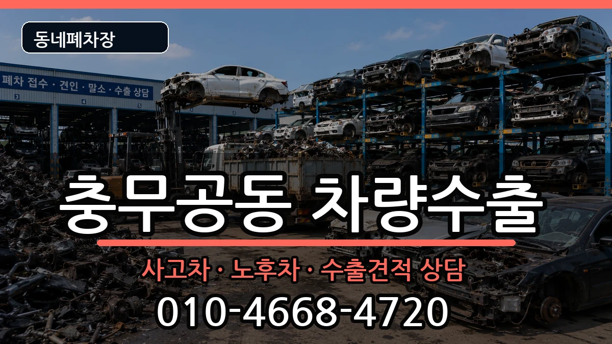 경상남도진주시충무공동 차량수출 차량 처리 안내 이미지 2