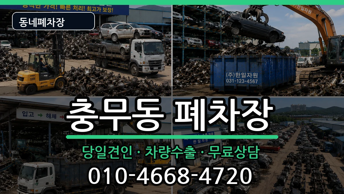 경상남도창원시진해구충무동 폐차 차량 처리 안내 이미지 3