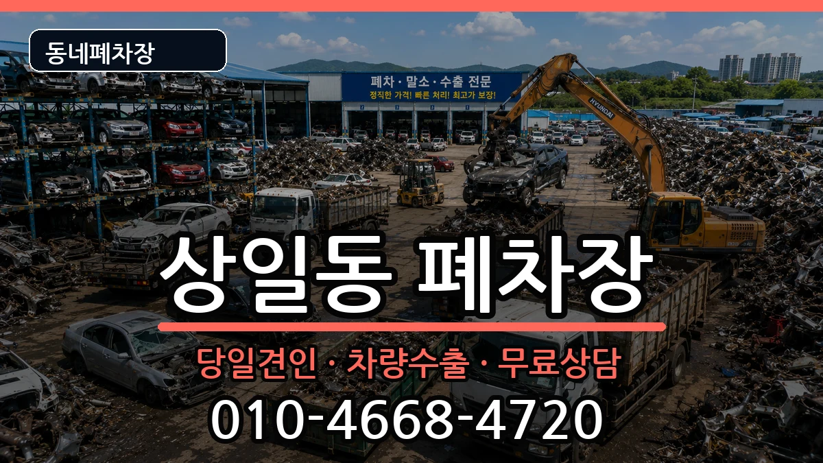 서울특별시강동구상일동 폐차 서울특별시강동구상일동 폐차 차량 처리 안내 이미지 1