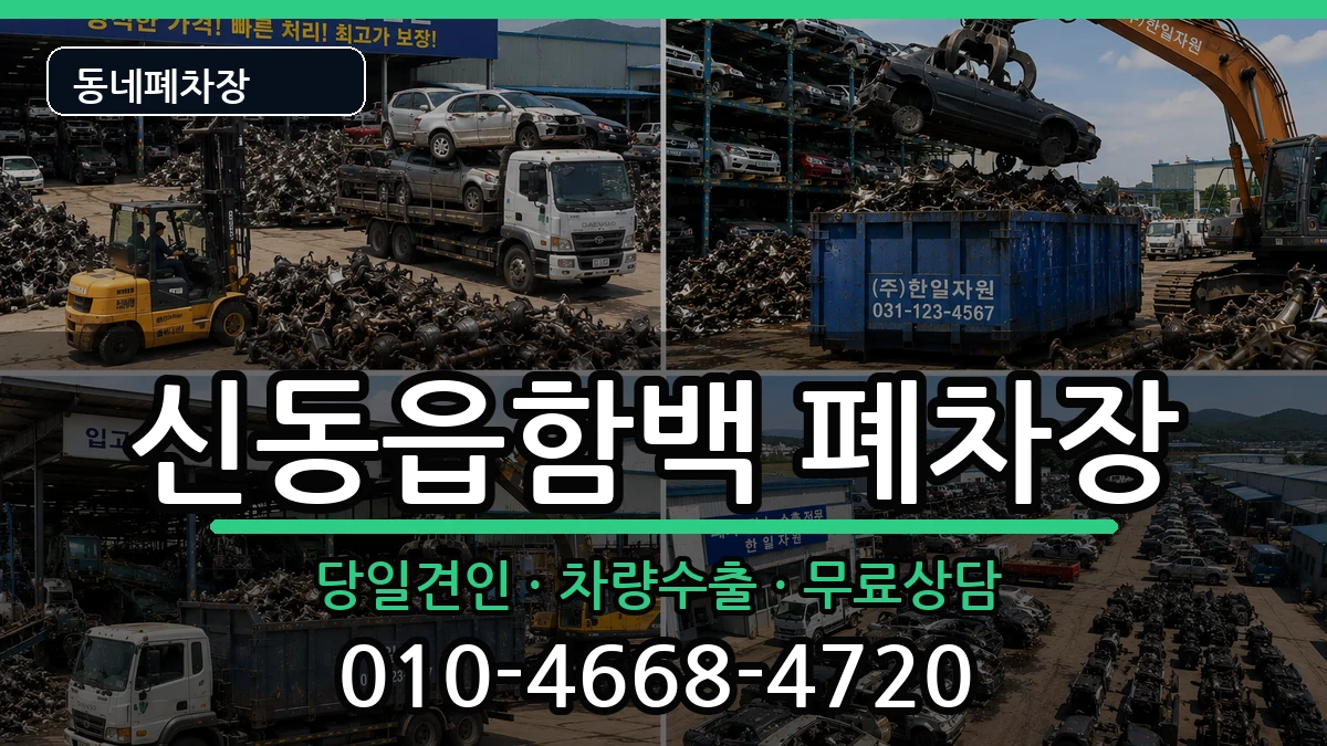 강원특별자치도정선군신동읍함백  폐차 절차형