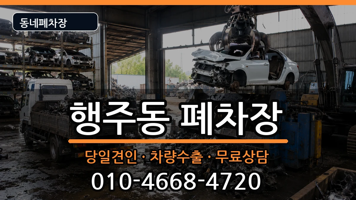 경기도고양시덕양구행주동  폐차 사례형