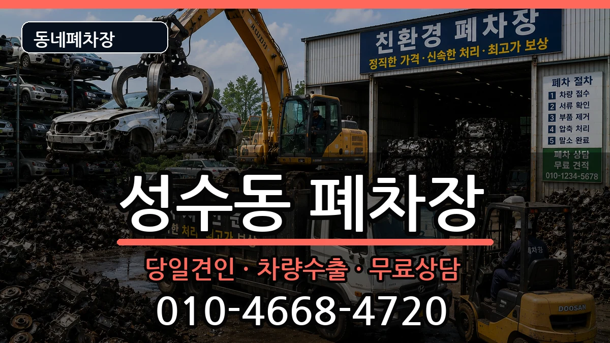 서울특별시성동구성수동  폐차 지역형