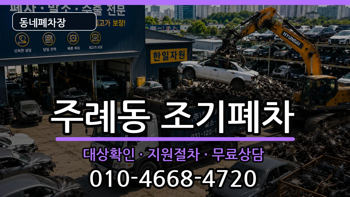 부산광역시사상구주례동 조기폐차 차량 처리 안내 이미지 2