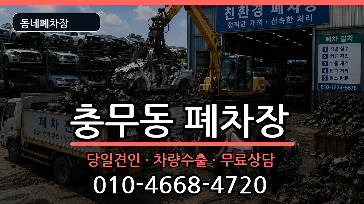 전라남도여수시충무동  폐차 지역형
