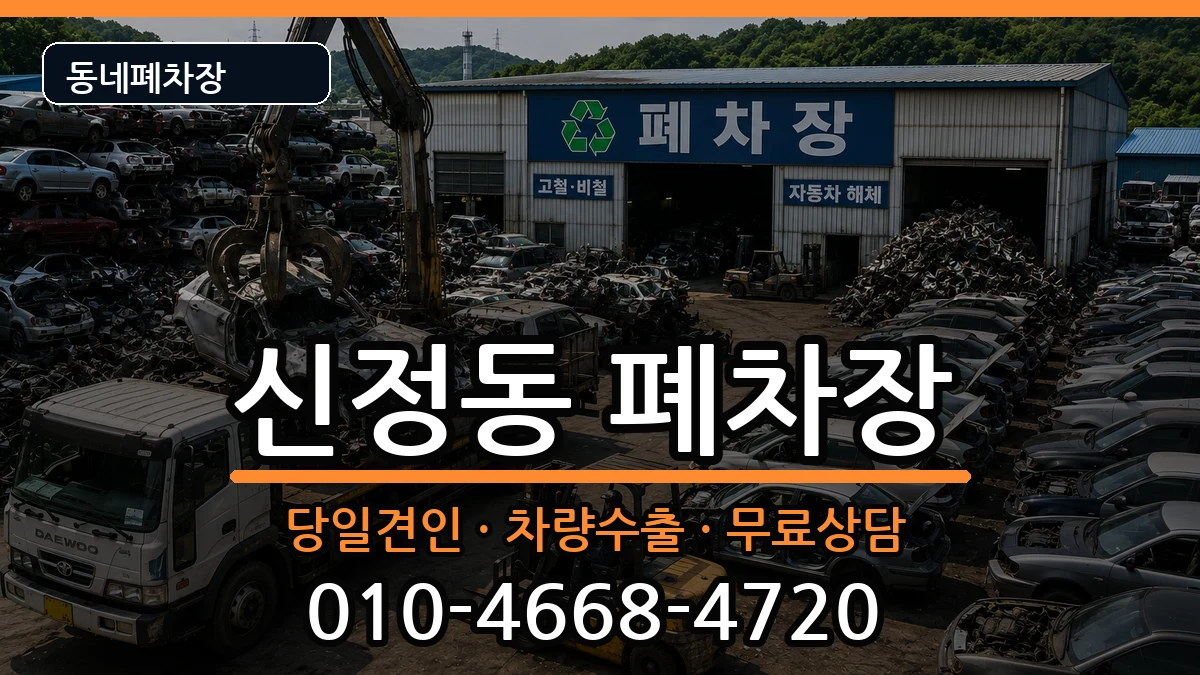 서울특별시양천구신정동 폐차 차량 처리 안내 이미지 1