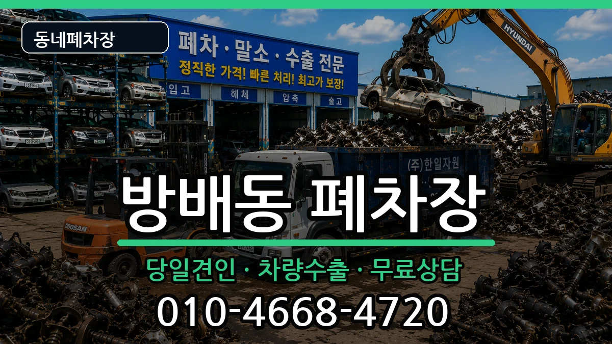 서울특별시서초구방배동 폐차 서울특별시서초구방배동 폐차 차량 처리 안내 이미지 3