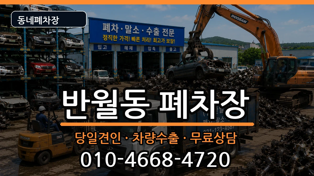 경기도화성시병점구반월동 폐차 경기도화성시병점구반월동 폐차 차량 처리 안내 이미지 2