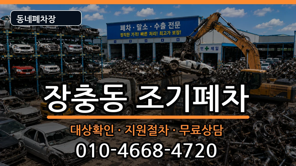 서울특별시중구장충동 조기폐차 차량 처리 안내 이미지 2