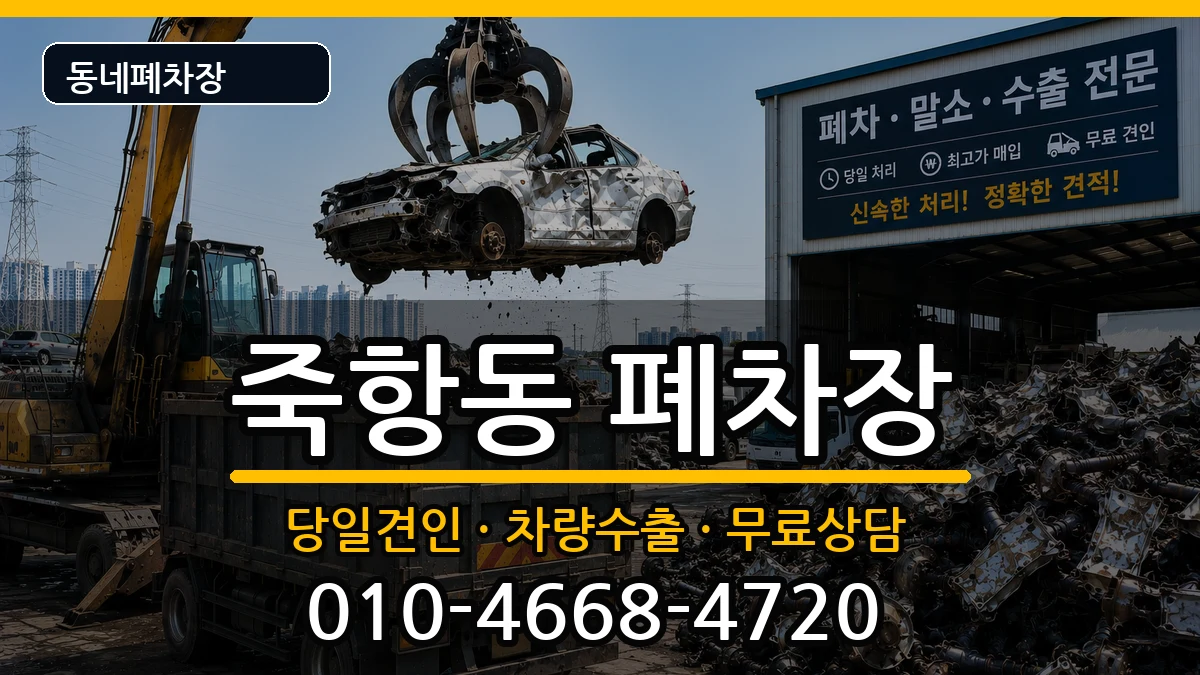 전북특별자치도남원시죽항동  폐차 비교형