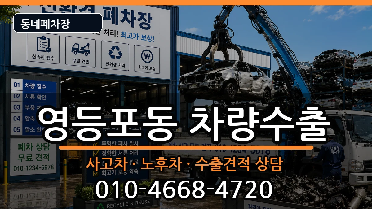 서울특별시영등포구영등포동 차량수출 서울특별시영등포구영등포동 차량수출 차량 처리 안내 이미지 1