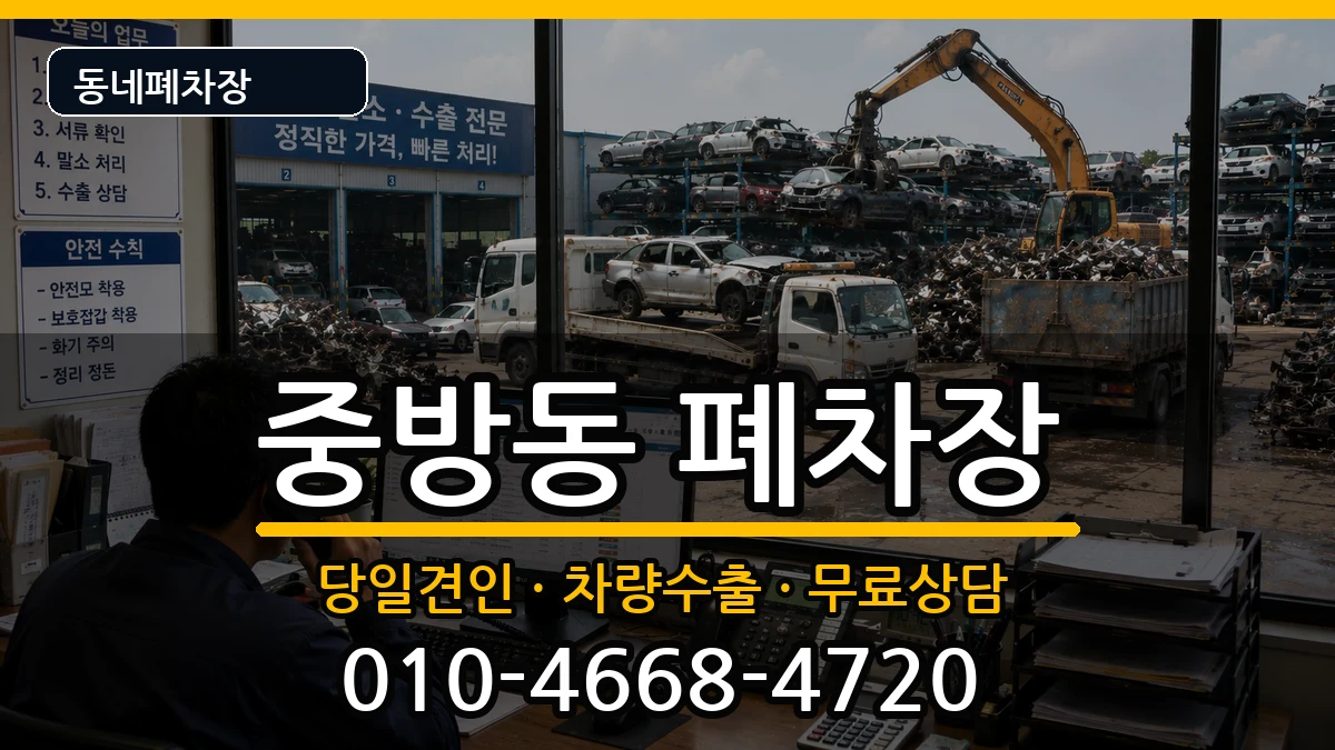 경상북도경산시중방동  폐차 비용형