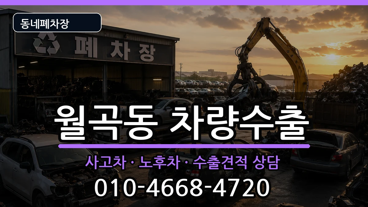 서울특별시성북구월곡동  차량수출 FAQ형