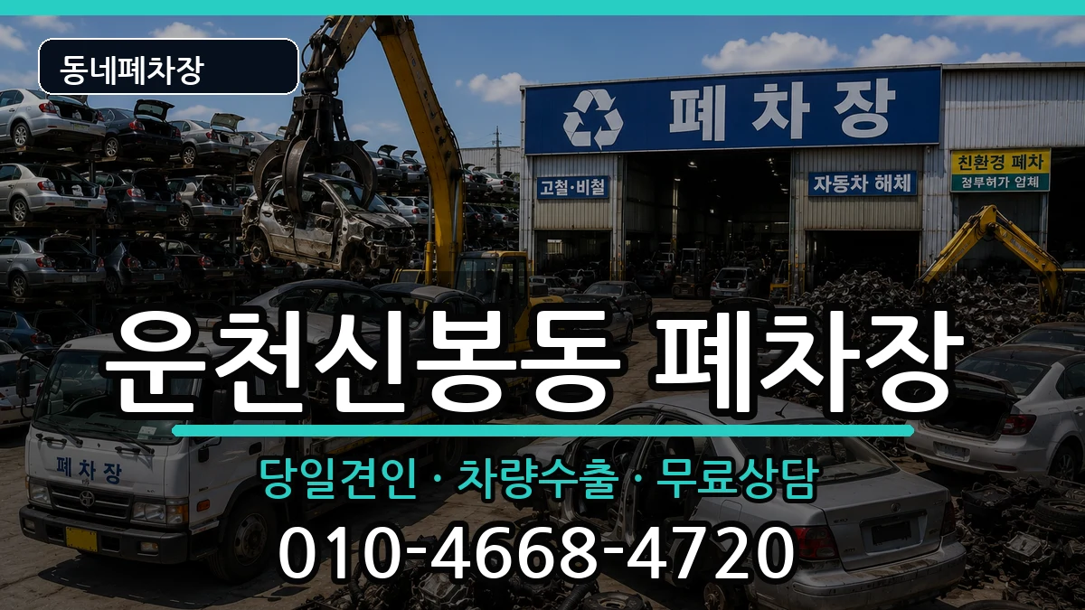 충청북도청주시흥덕구운천신봉동 폐차 충청북도청주시흥덕구운천신봉동 폐차 차량 처리 안내 이미지 2
