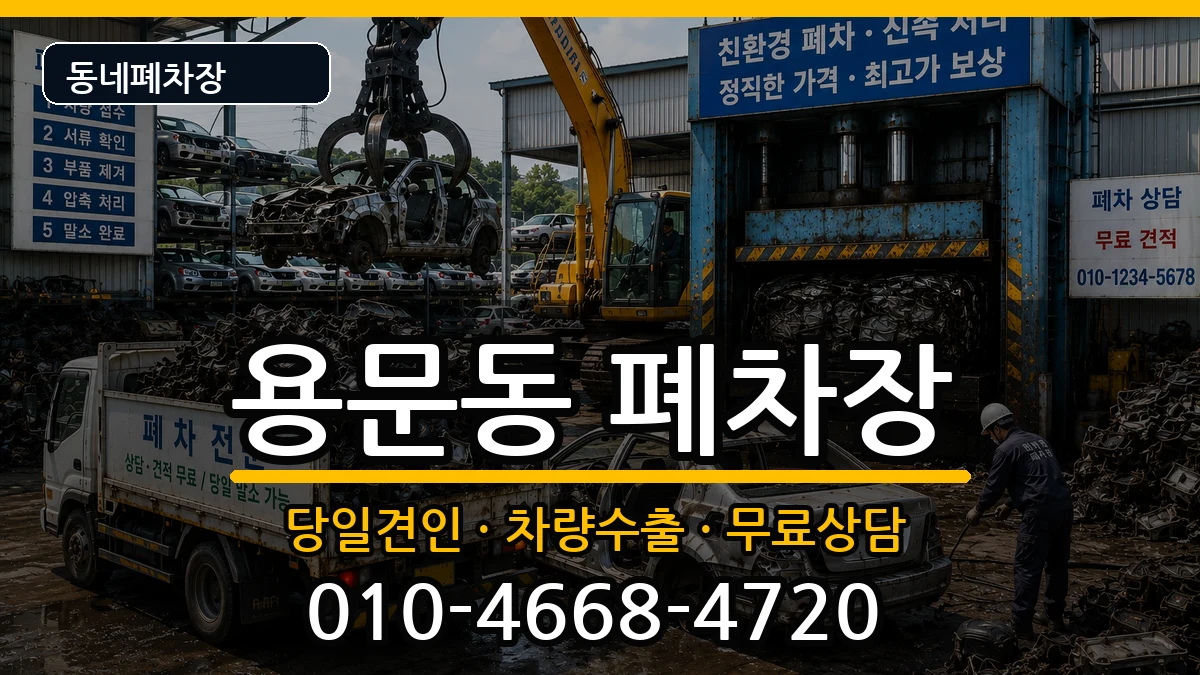 서울특별시용산구용문동 폐차 차량 처리 안내 이미지 3