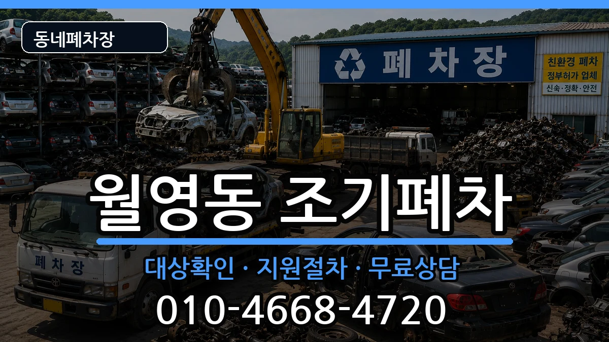 경상남도창원시마산합포구월영동 조기폐차 차량 처리 안내 이미지 3