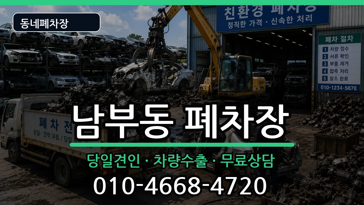 경상북도경산시남부동  폐차 지역형