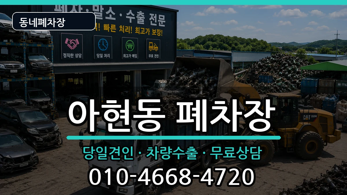 서울특별시마포구아현동 폐차 차량 처리 안내 이미지 3